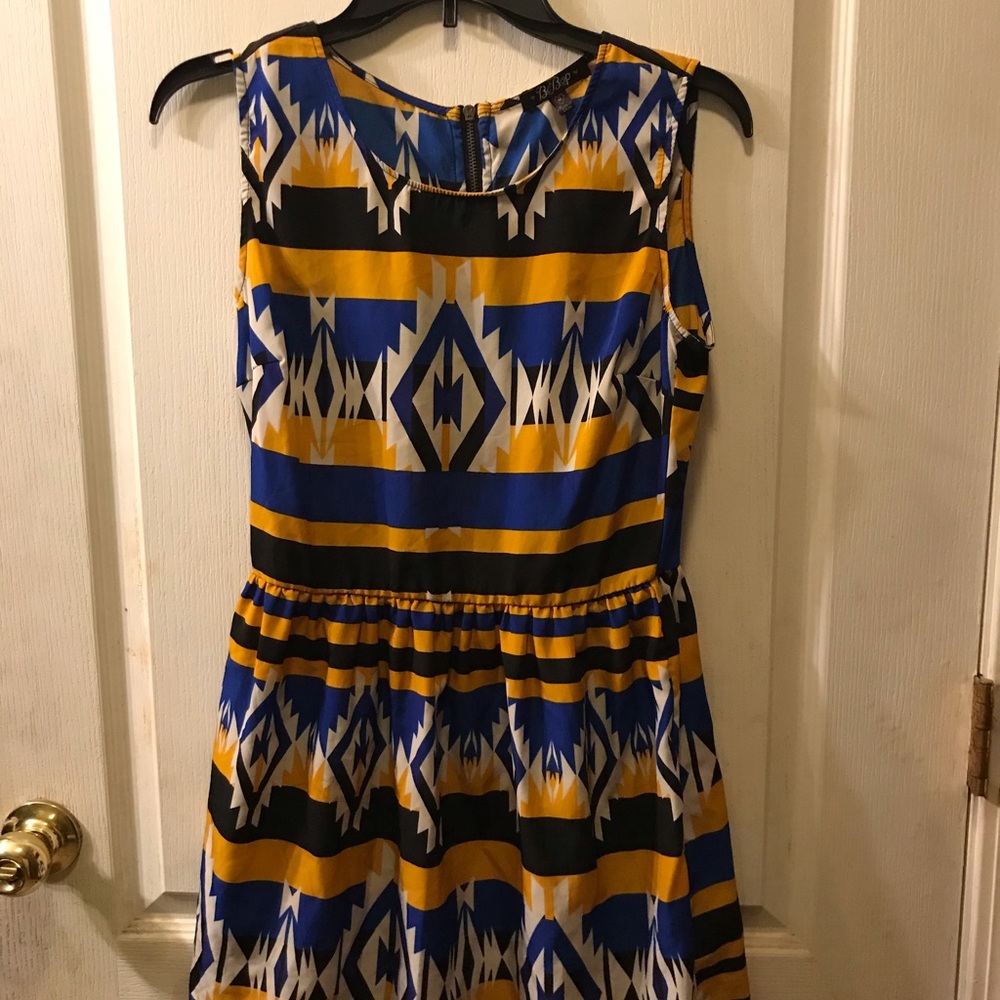 Multicolor sleeveless dress